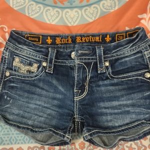 Rock Revival Jean Shorts